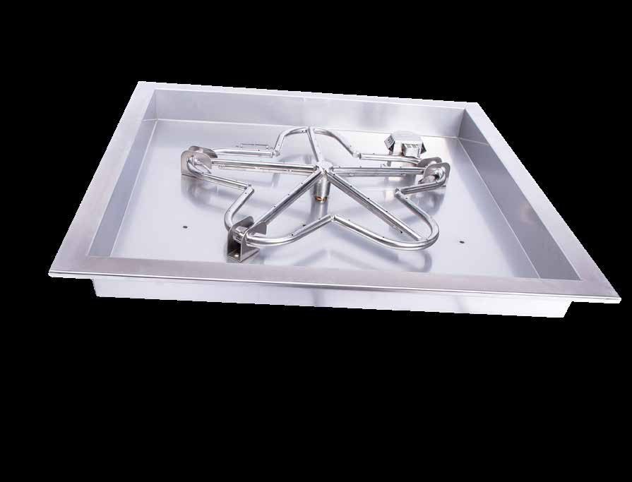 HPC Fire H-Burner Fire Pit Kit