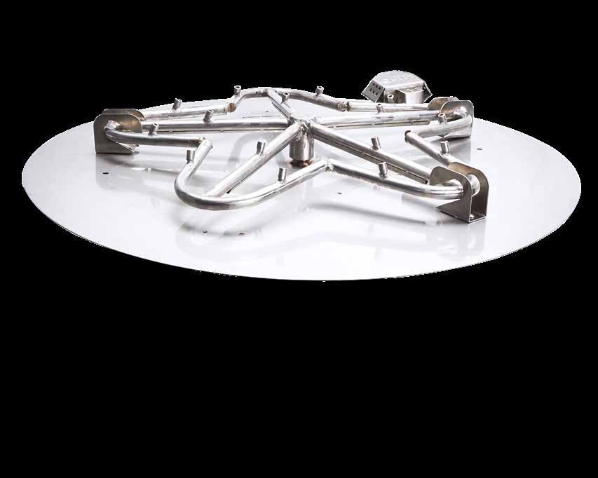 HPC Fire Penta Burner Fire Pit Kit