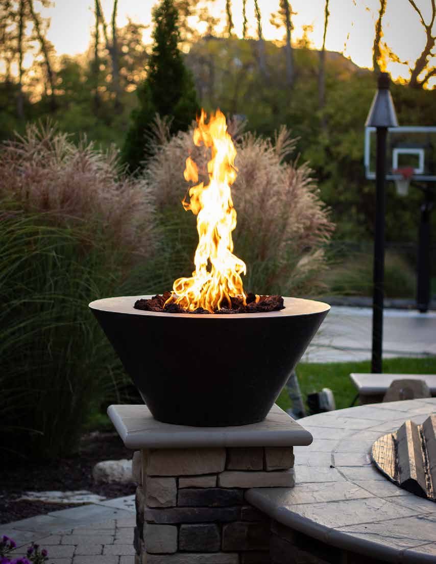 HPC Fire Penta Burner Fire Pit Kit view 2