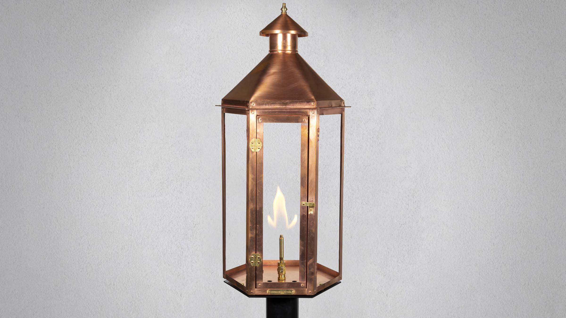 Legendary Lighting Neptune Gas Lantern view 3