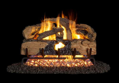 Real Fyre G52 Charred Evergreen Split Oak
