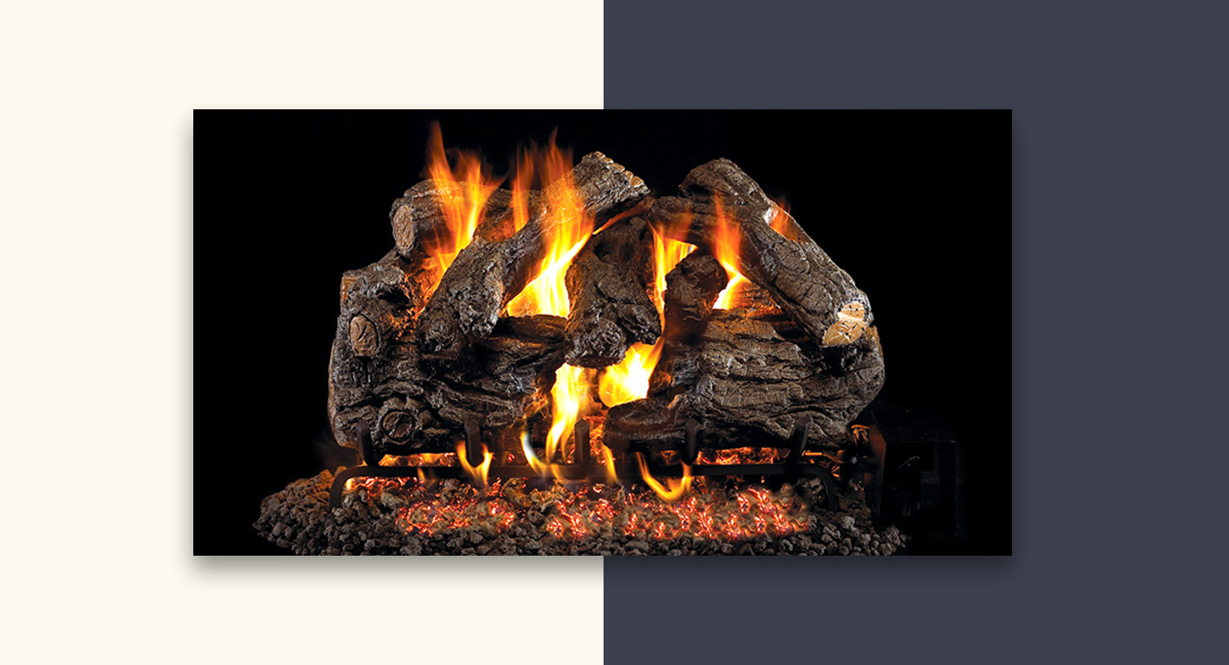 Gas Logs with Flames